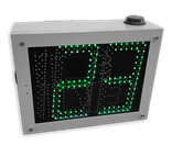 Snelheidsdisplay LED MHP50 solar + lichtmastmontage
