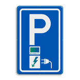 Verkeersbord RVV E08o - oplaadpunt E-Voltt - BE04a