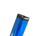 Catadioptre anti-gibier bleu pour potelet de balisage
