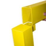 Balustrade Staander 1000 hoog, begin-eindpaal