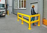 Traverse de balustrade industrielle 1500 mm - Black Bull