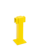 Poteau intermédiaire 500 mm pour barrière industrielle - Black Bull