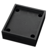 Élément flexible 206 × 206 × 50 mm pour barrière Black Bull
