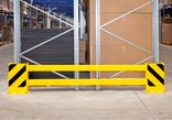 Protection de rack en acier 1700 à 2100 mm - Black Bull