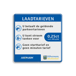 Informatiebord Laadtarieven - HustPlugin