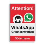 WhatsApp - Sweden - Attention! Grannsamverkan - L209wa-g