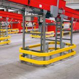 Charnière d’angle en aluminium pour rails de protection BLACK BULL