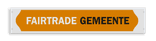 Fairtrade infopaneel - FAIRTRADE GEMEENTE - 1900x200mm