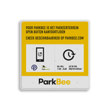 Informatiebord PARKEREN - Entree - ParkBee