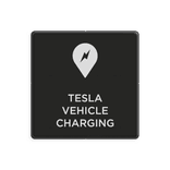 Informatiebord 500x500x28mm Bataviastad-picto Tesla parking only