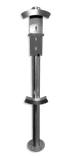 RVS Montagepaal voor Tesla Wall connector