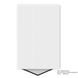 Informatiebord 150x200mm VLAK camerabewaking - Basic + bedrijfsnaam