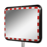 Miroir de circulation antigel 1000x800mm en acier inoxydable