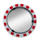 Miroir de circulation rond  Ø600mm acrylique - grand angle