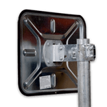 Miroir industriel en acier inoxydable 600x450mm sans cadre