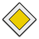 Verkeersbord RVV B01 - Voorrangsweg