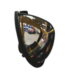 Miroir pour chariot élévateur en acrylique 180° avec support universel – 2 dimensions