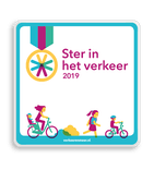 Informatiebord | Ster in het verkeer 250x250mm