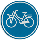 Verkeersbord G11c - Cortina fietspad