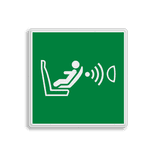 BHV Reddingsbord - Detectiesysteem voor kinderstoeltje