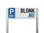 Parkeerplaatsbord type TS - met logo en/of eigen ontwerp - reflecterend
