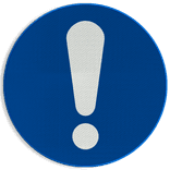 Veiligheidsbord M001 - Algemeen gebod