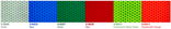 Flexibel reflecterende folie Rood V-8008 EVG gemetalliseerd