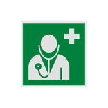 Veiligheidspictogram E009 - Arts/Dokter - reflecterend
