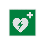 Veiligheidspictogram E010 - AED - reflecterend