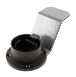Alfen Single S-Line - grijs - 11kW (3-fasen) - met socket