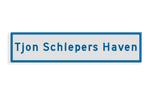 Scheepvaartbord BPR H.2.4 - Naamgeving vaarwater of object