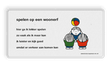 Lesbord Dick Bruna - op een woonerf - LV.LB.C1