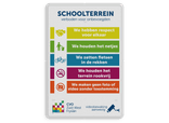 Verkeersbord DOR rechthoek 3:2 reflecterend + eigen ontwerp/opdruk