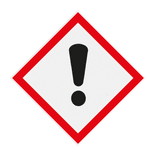 Autocollant ou panneau - SGH07 - Toxique, irritant, sensibilisant, narcotique
