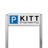 Parkeerplaatsbord type TS - met logo en/of eigen ontwerp - reflecterend