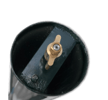Potelet La Haye amovible Ø164x750mm – RAL6012 avec logo