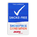 Informatiebord + eigen logo - Smoke-free Generation