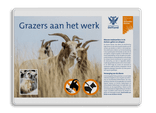 Verkeersbord DOR rechthoek 4:3 reflecterend + eigen opdruk