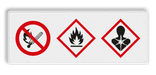Verkeersbord DOR rechthoek 5:2 reflecterend + eigen opdruk
