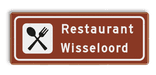 Verkeersbord DOR rechthoek 5:2 reflecterend + eigen opdruk