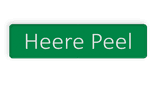 Verkeersbord DOR rechthoek 4:1 reflecterend + eigen ontwerp/opdruk