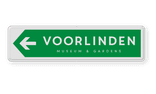 Verkeersbord DOR rechthoek 4:1 reflecterend + eigen ontwerp/opdruk