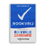 Rookvrije school - Informatiebord - Op weg naar een Rookvrije generatie - met logo