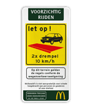 Informatiebord 1:2 - Gebr. van Vliet - Reflecterend