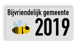 Informatiebord Natuur en Milieu - Bijvriendelijke gemeente