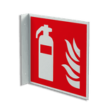 Haaks bord F016 - Brandblusdeken