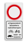 Verkeersbord C01 - Geen doorgaand verkeer