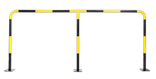 Barrière de protection SR 2440mm - Protection anti-collision en acier