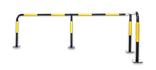 Barrière d'angle SR - Protection anti-collision en acier