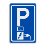 Verkeersbord RVV E08o - oplaadpunt Abel&Co - BE04a